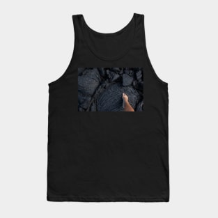 Lava rock from Hawaii Tank Top